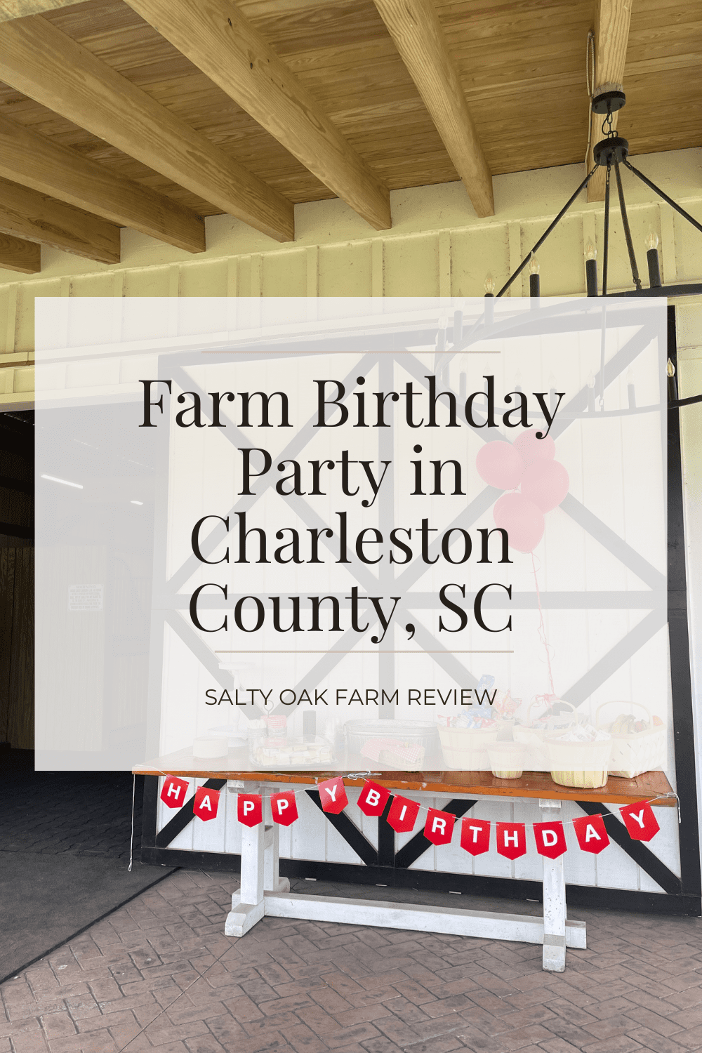 A magical farm birthday party at Salty Oak Farm in Charleston County — pony rides, baby goats, and budget-friendly setup ideas for kids’ parties